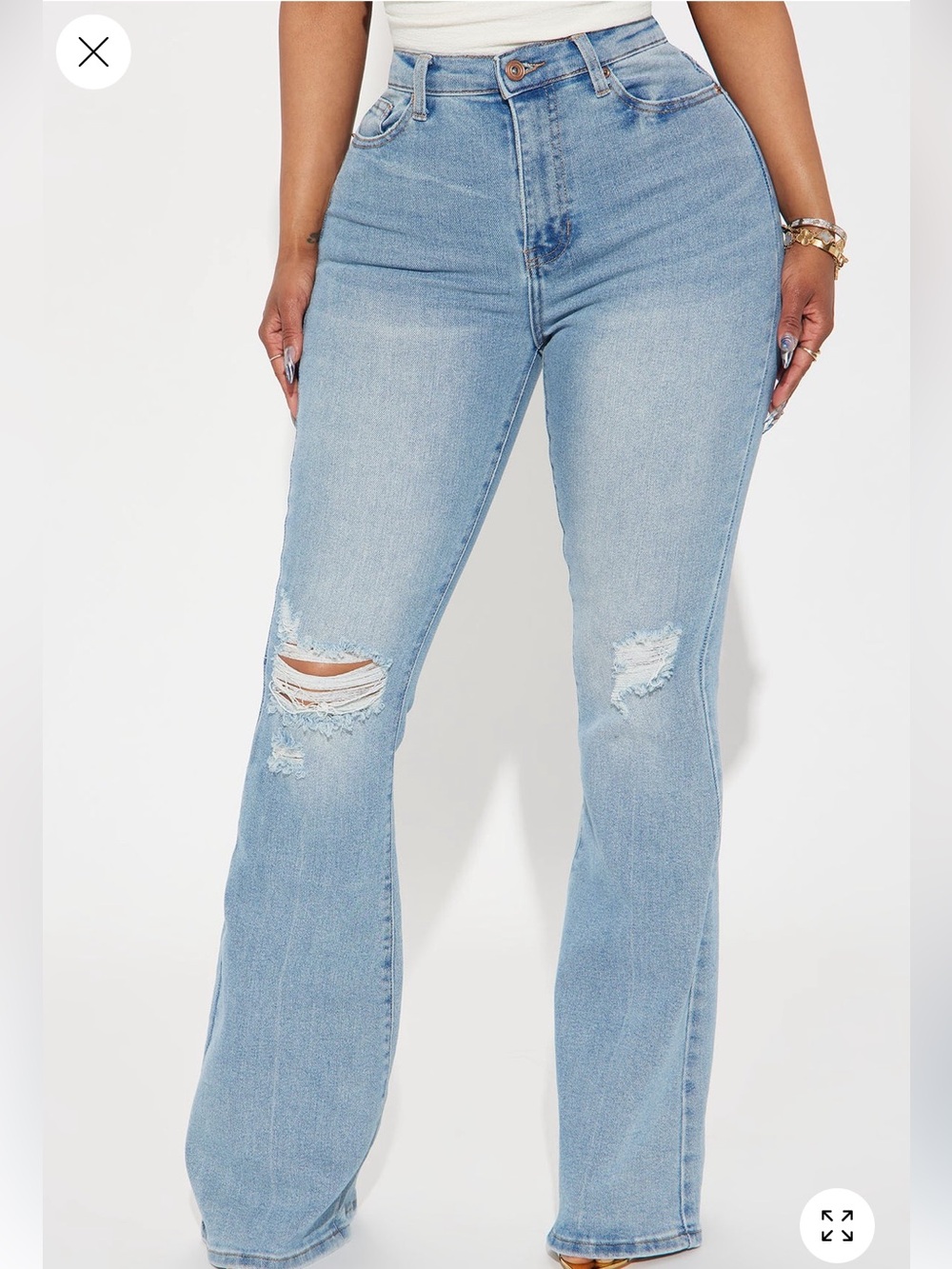 Fashion nova high waisted jeans